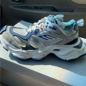 Balenciaga Gray and White Sneakers